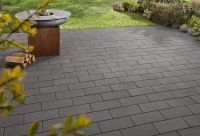 Terranova Pflaster Betonglatt Anthrazit 16x24x8cm (Verkauf lagenweise a 25 stk.)